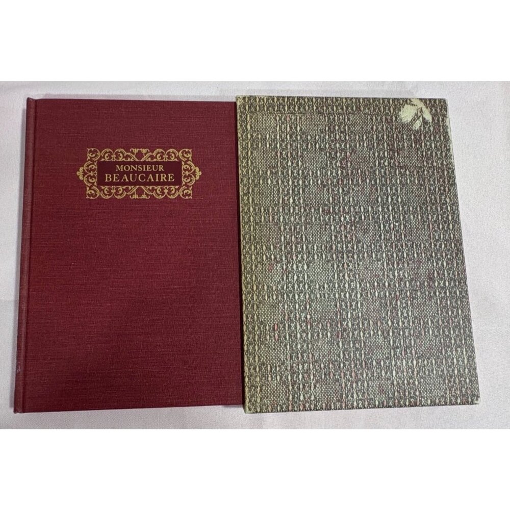 Monsieur Beaucaire By Booth Tarkington Hardcover With Decorative Slipcase